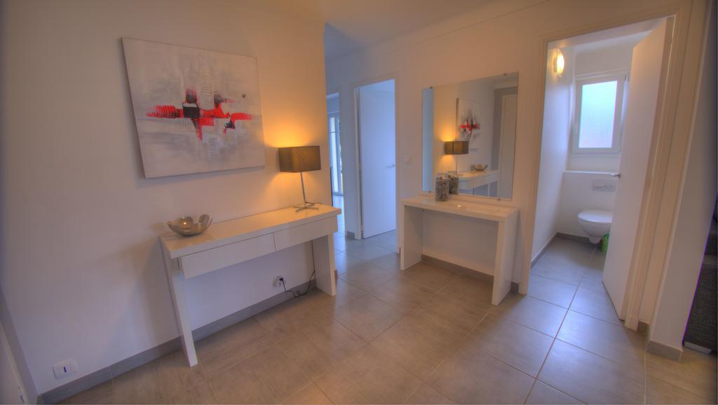 Beau 2 Pieces 3 Etoiles Vue Mer Garage Prive 150M Plages Wifi Cannes Værelse billede